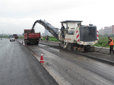 S103金东段路面大中修工程全面推进 高标准建设驶入“快车道”